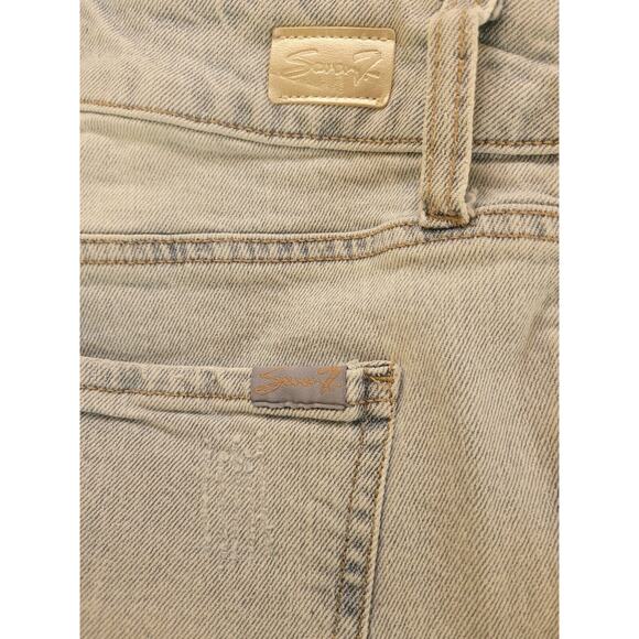 Seven7 Weekend Slim Fit Jeans Women’s Size 6 Distressed Light Blue • EUC - Picture 9 of 11